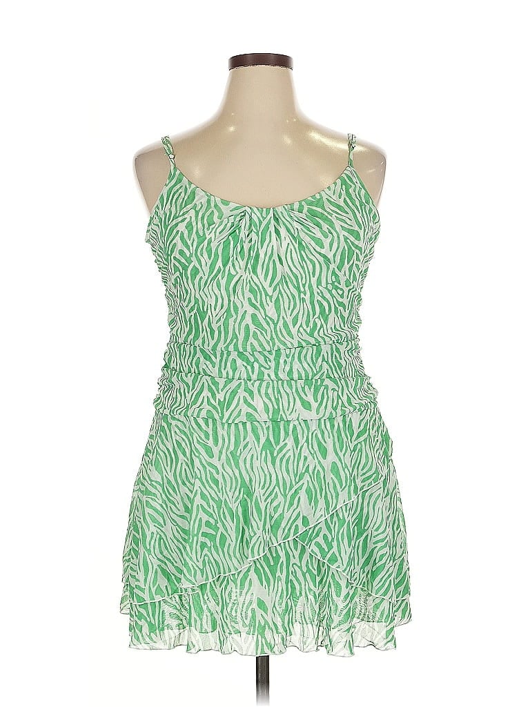 Pre-owned Diane Von Furstenburg For Target Cocktail Dress In Green