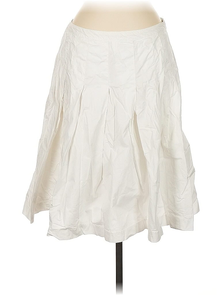Pre-owned Mossimo Formal Skirt In White