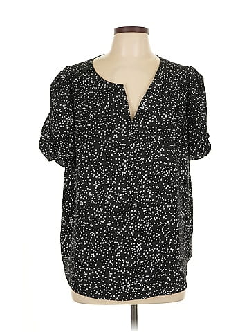 Jones New York Short Sleeve Blouse (view 1)