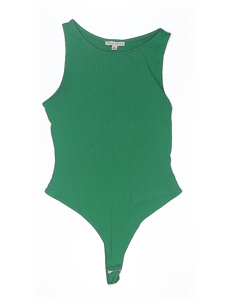 Pre-owned Haute Monde Bodysuit In Green