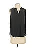 T Tahari 100% Polyester Black Sleeveless Blouse Size XS - photo 1