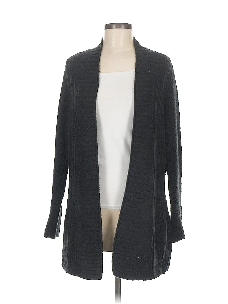 Pre-owned Nic + Zoe Cardigan Sweater In Black