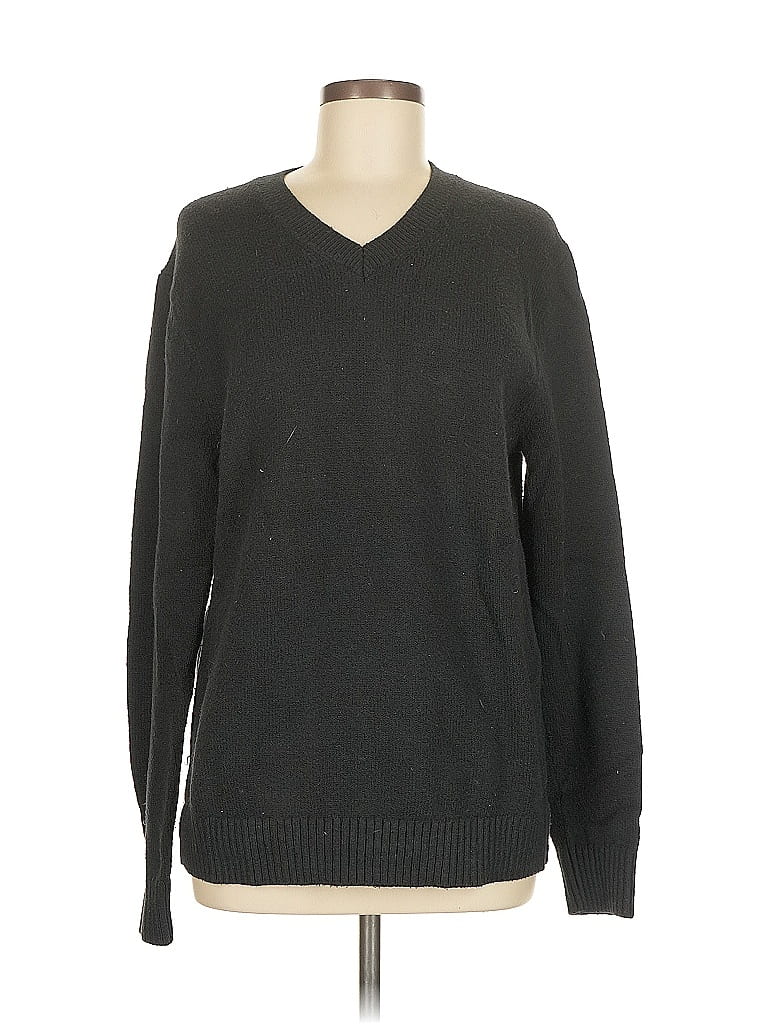 Pre-owned Banana Republic Factory Store Pullover Sweater In Black
