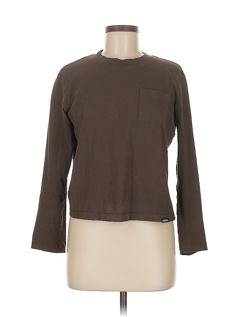 Click to view more detailed imagery on our partner's website Pre-owned Nobull Long Sleeve T-shirt In Brown