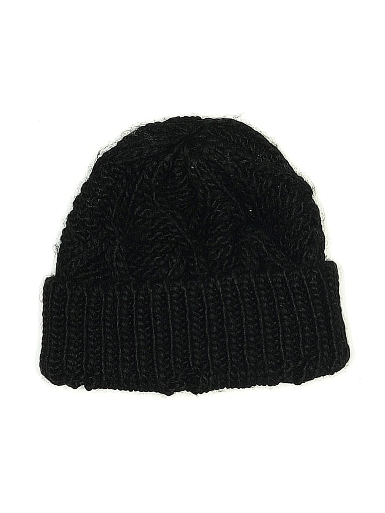 Pre-owned Mossimo Beanie Hat In Black