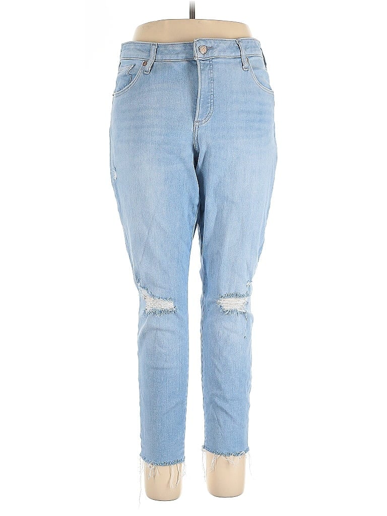 Pre-owned Express Jeans In Blue