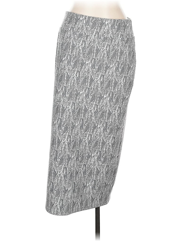 Pre-owned 14th & Union Casual Skirt In Gray