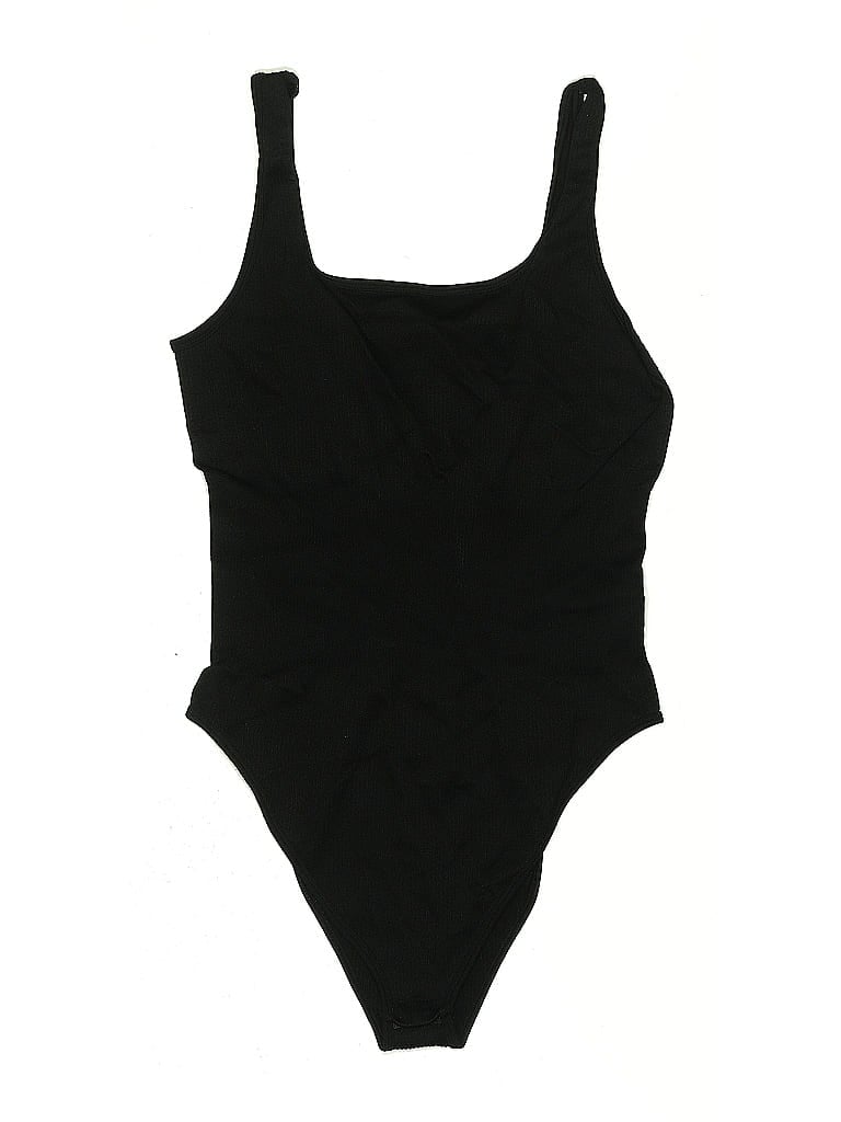 Pre-owned Oqq Bodysuit In Black