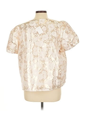 J.Crew Factory Store Short Sleeve Blouse (view 2)