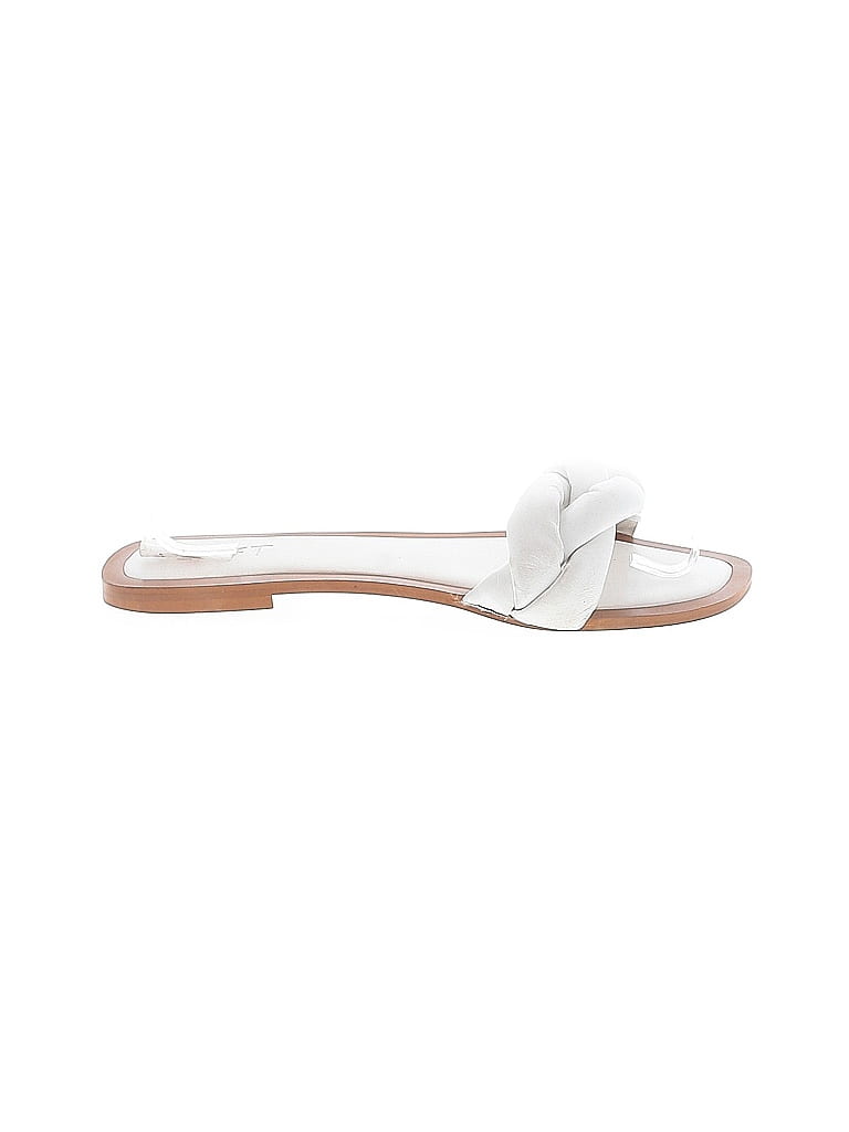 Pre-owned Ann Taylor Loft Sandals In White