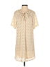 Ella Moss 100% Polyester Tan Casual Dress Size M - photo 1
