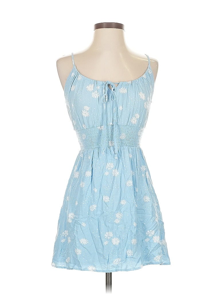Pre-owned La Hearts Casual Dress In Blue