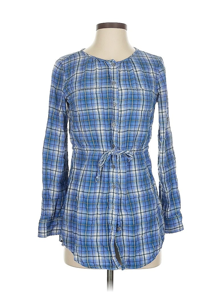 Pre-owned New York And Company Casual Dress In Blue