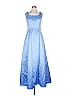 Roberta 100% Polyester Blue Cocktail Dress Size 10 - photo 1