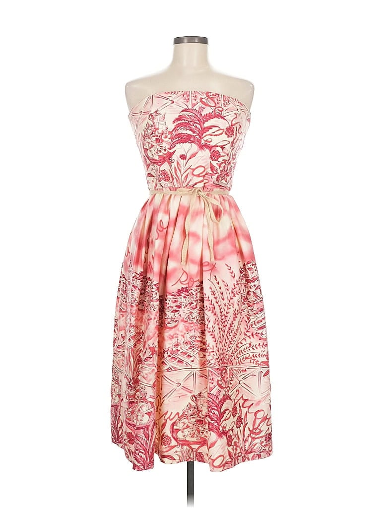 Pre-owned David Meister Cocktail Dress In Pink