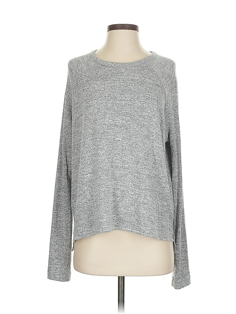 Pre-owned Rag & Bone Long Sleeve T-shirt In Gray