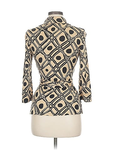Diane von Furstenberg 3/4 Sleeve Silk Top (view 2)