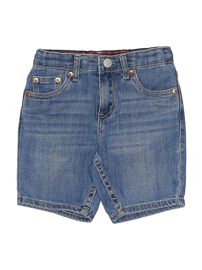 Click to view more detailed imagery on our partner's website Pre-owned Levi's Kids' Denim Shorts In Blue