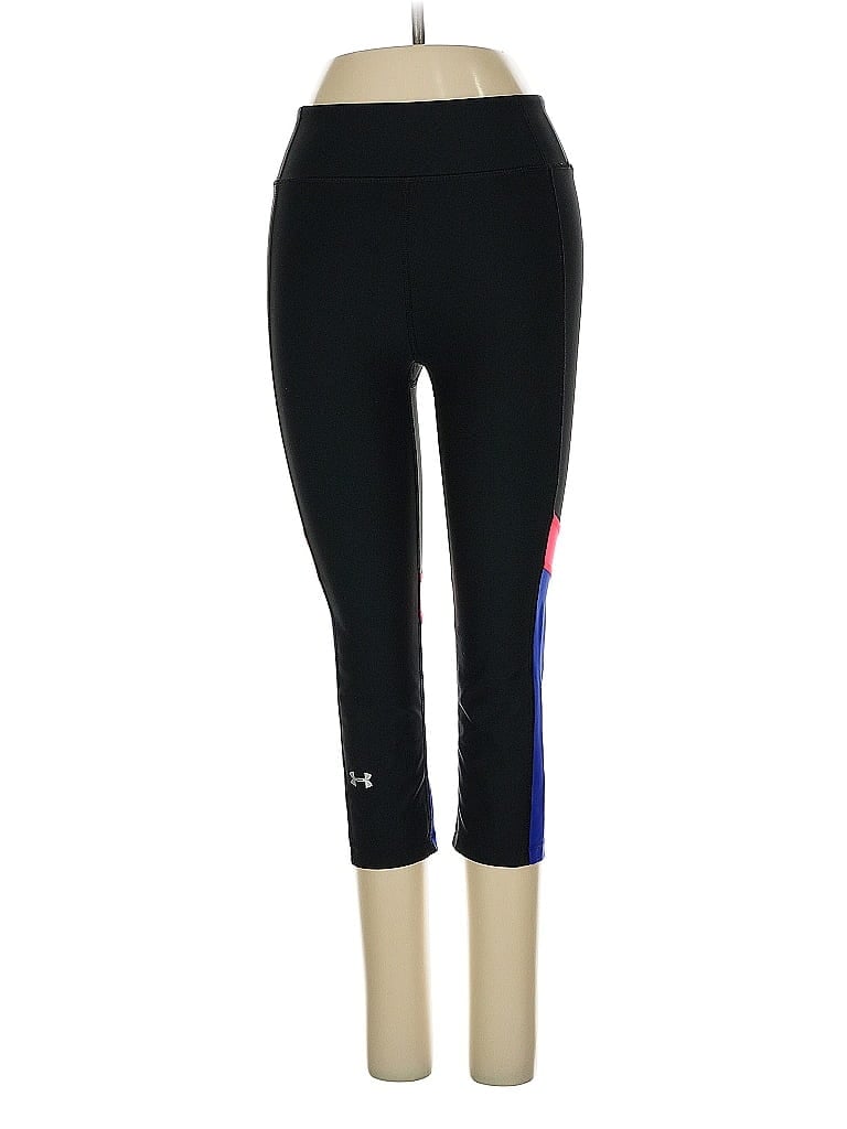 Pre-owned Under Armour Active Pants In Black