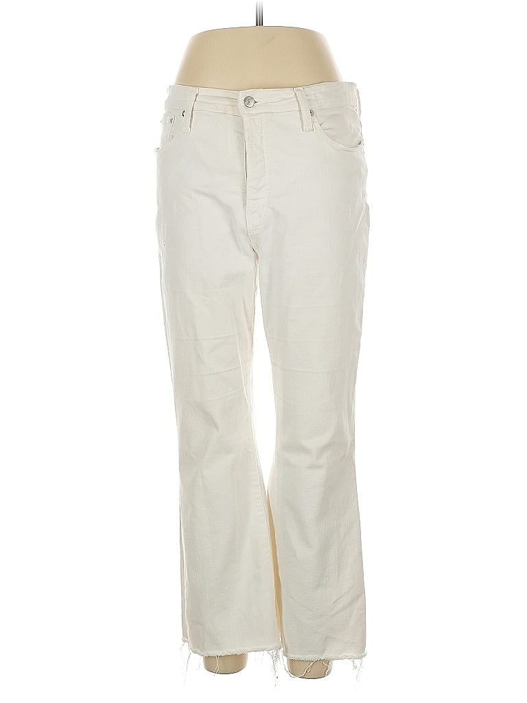 Pre-owned Madewell Casual Pants In White