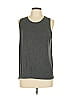 Halogen Gray Sleeveless T-Shirt Size XL - photo 1