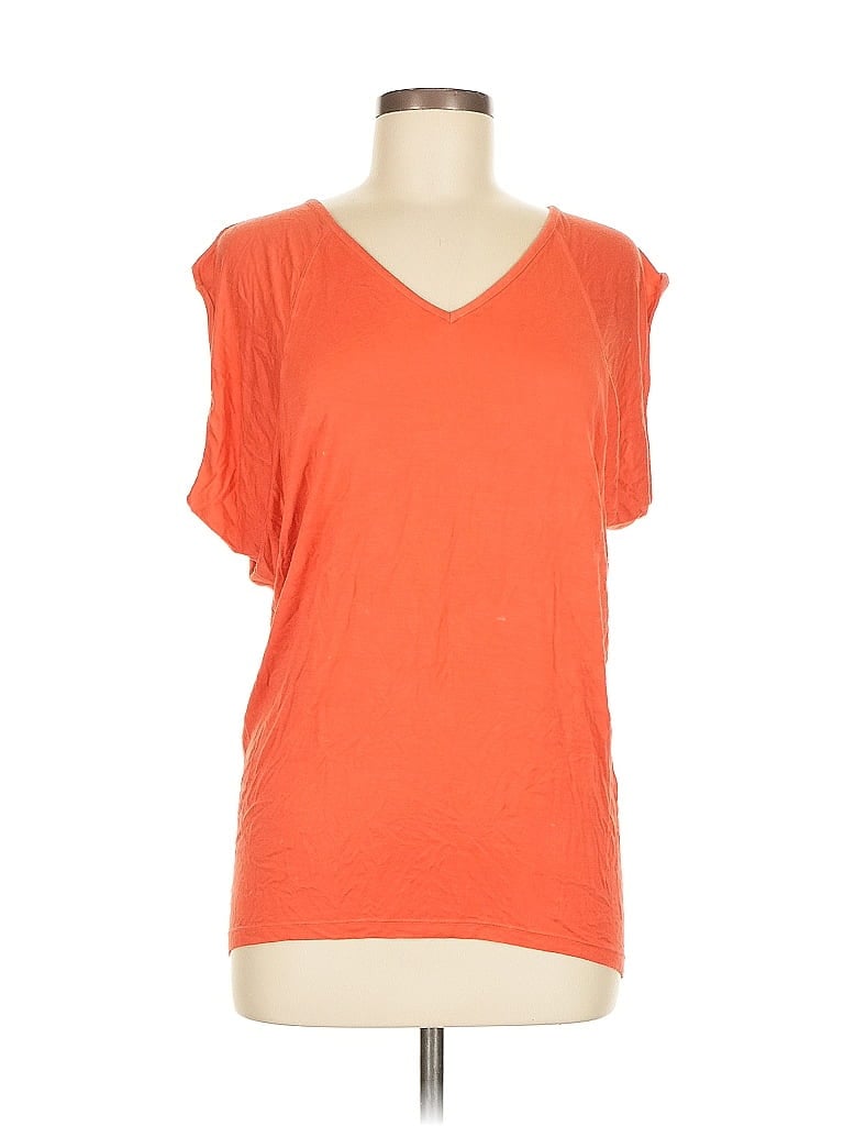 Pre-owned Xcvi Short Sleeve T-shirt In Orange