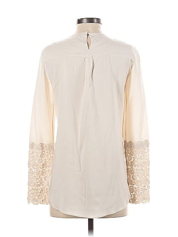 Brunello Cucinelli Long Sleeve Silk Top (view 2)