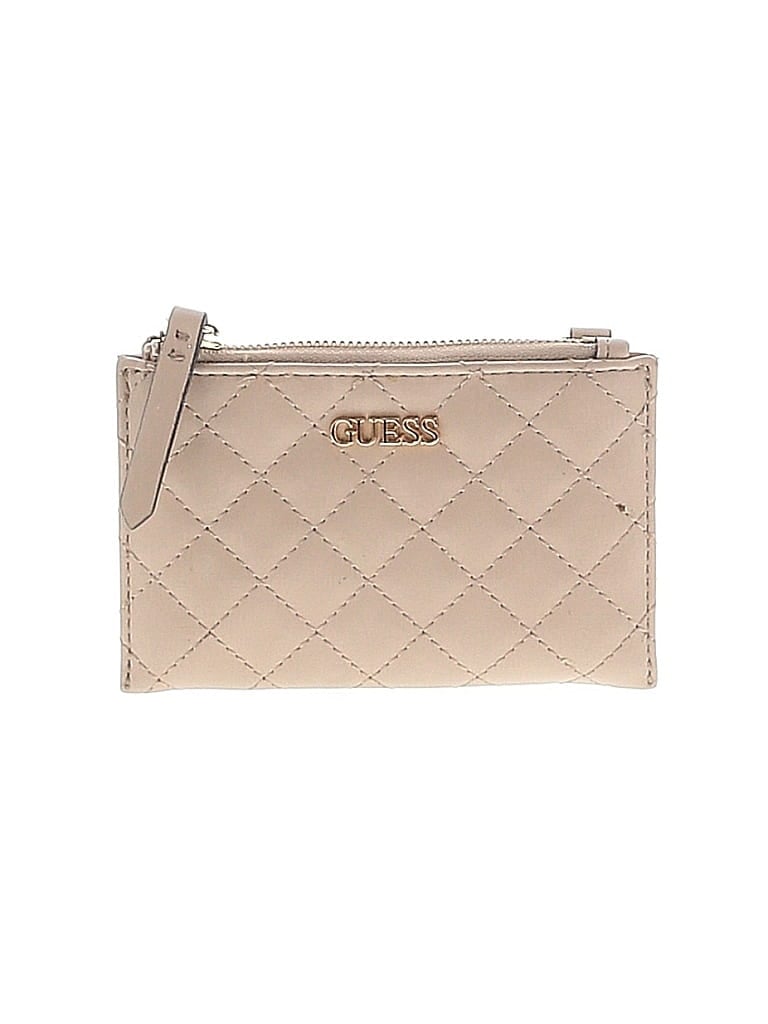 Pre-owned Guess Wristlet In Brown