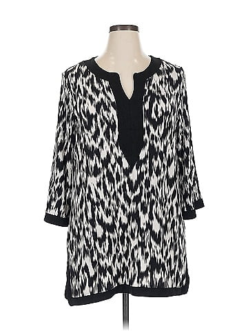 Travelers by Chico's 3/4 Sleeve Blouse (view 1)