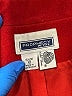 Prophecy 100% Wool Red Wool Blazer Size 10 - photo 6