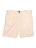 Assorted Brands Solid Tan Khaki Shorts Size 33 waist - photo 1