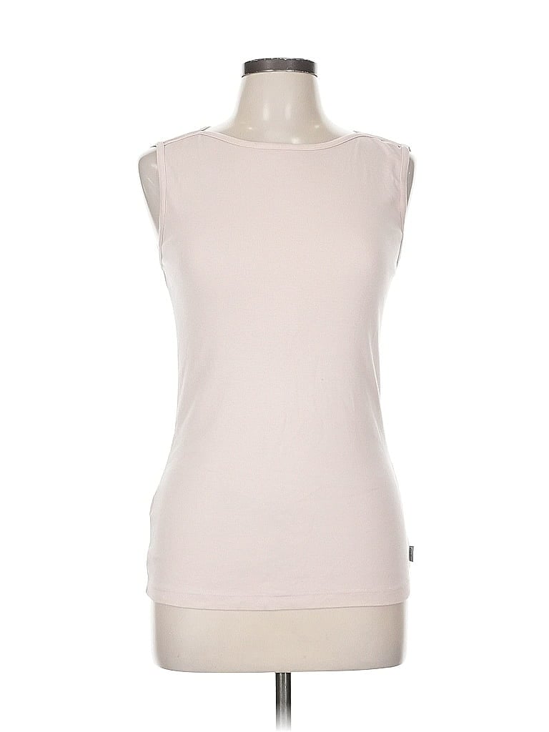 Pre-owned Eddie Bauer Sleeveless T-shirt In Pink