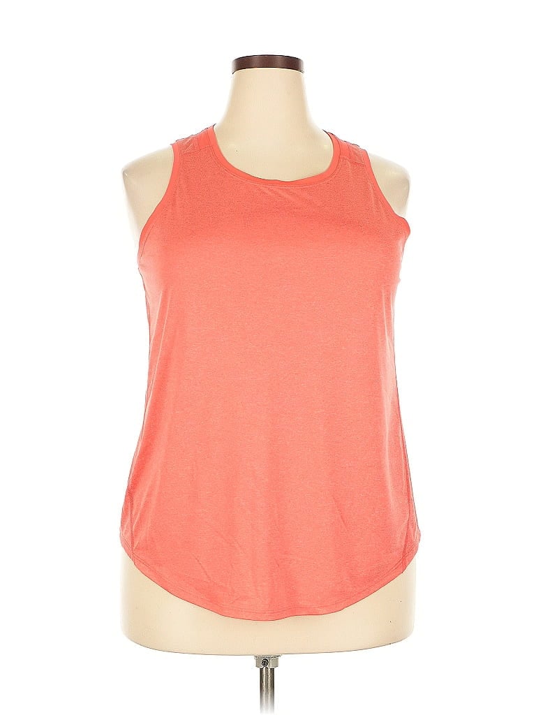 Pre-owned Tek Gear Active Tank Top In Orange