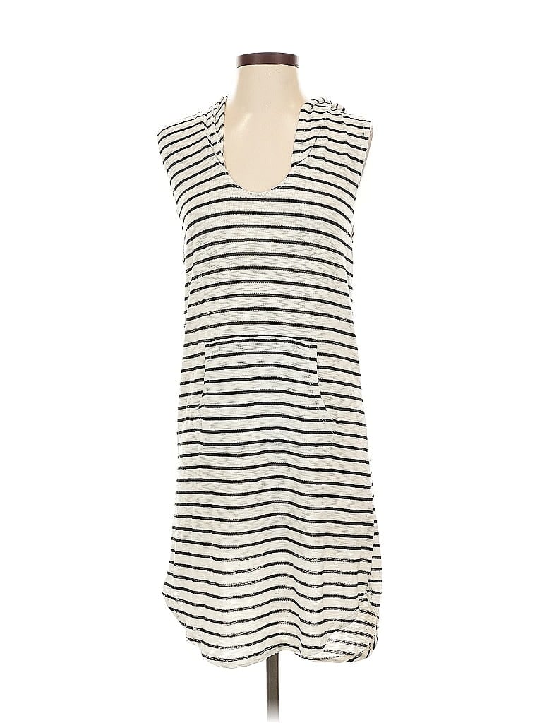 Pre-owned Kona Sol Casual Dress In White