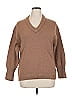 Wild Fable 100% Recycled Polyester Brown Pullover Sweater Size S - photo 1