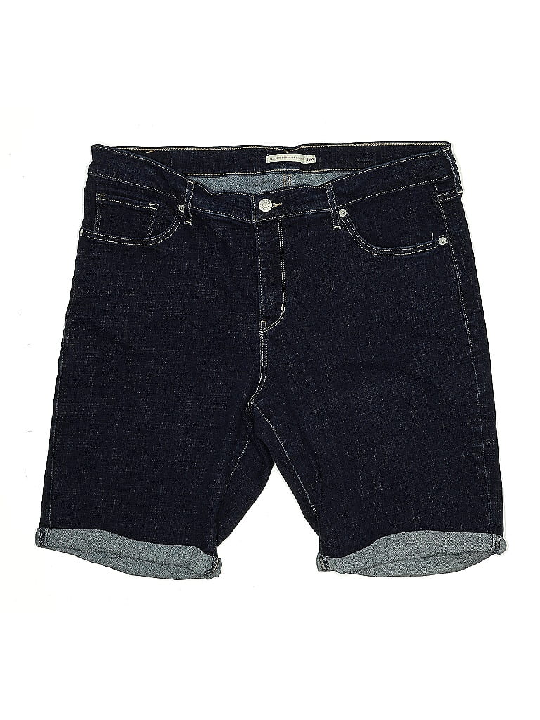Click to view more detailed imagery on our partner's website Pre-owned Levi's Denim Shorts In Blue