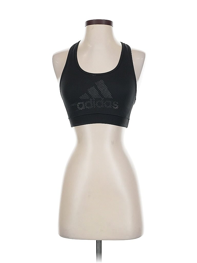 Pre-owned Adidas Originals Sports Bra In Black