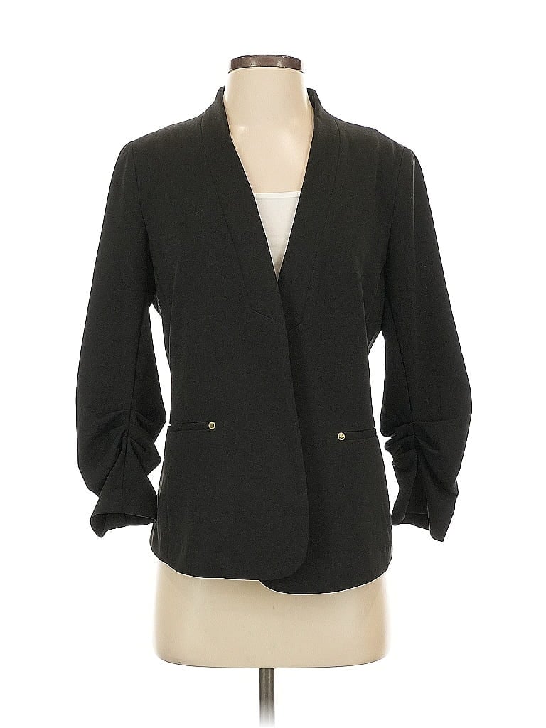 Pre-owned Nine West Blazer Jacket In Black