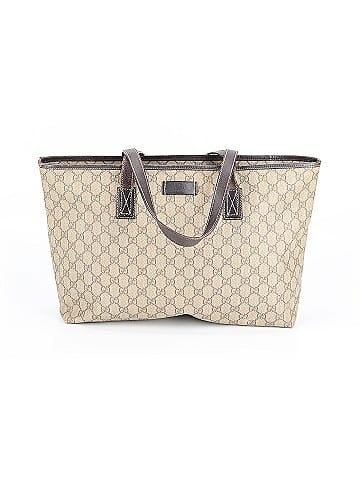 Gucci Coated Canvas Medium Tote Bag (view 1)