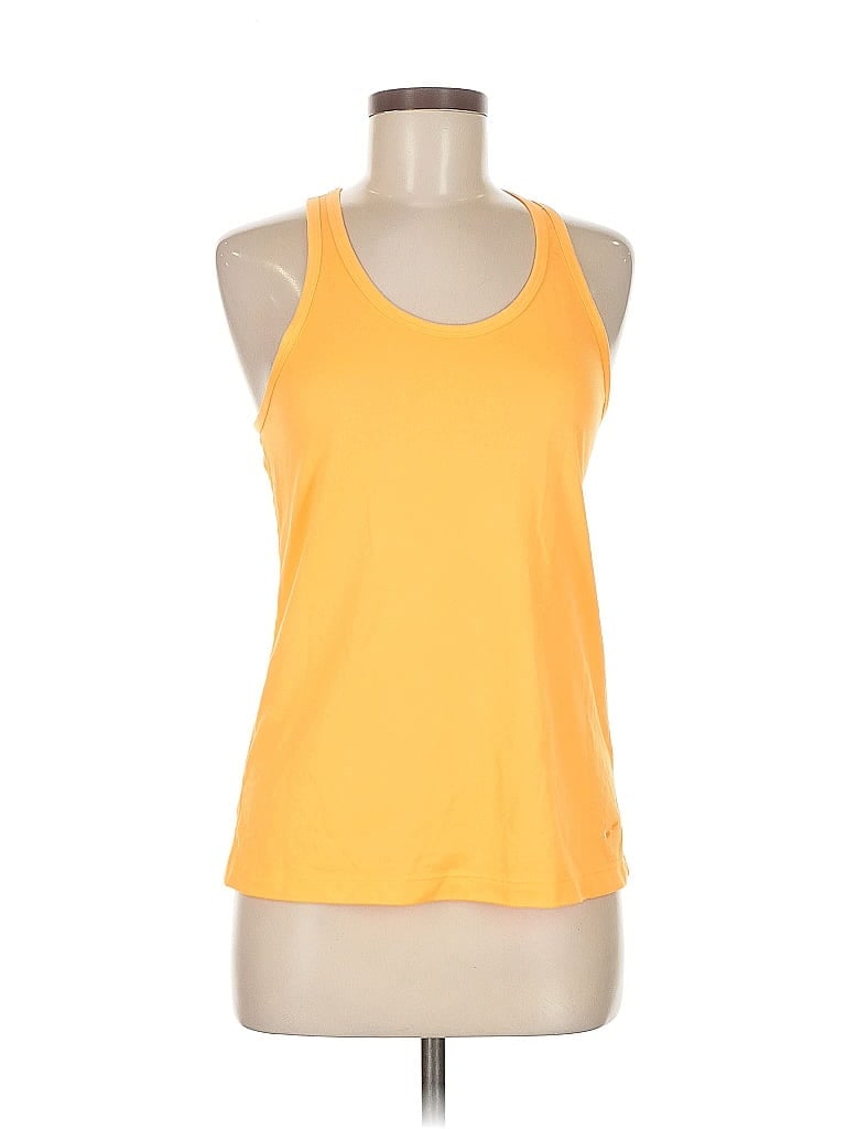 Pre-owned Nike Active Tank Top In Yellow