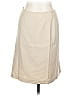 Gerard Darel Solid Ivory Tan Formal Skirt Size EU (FR) 42 / US 10 - photo 1