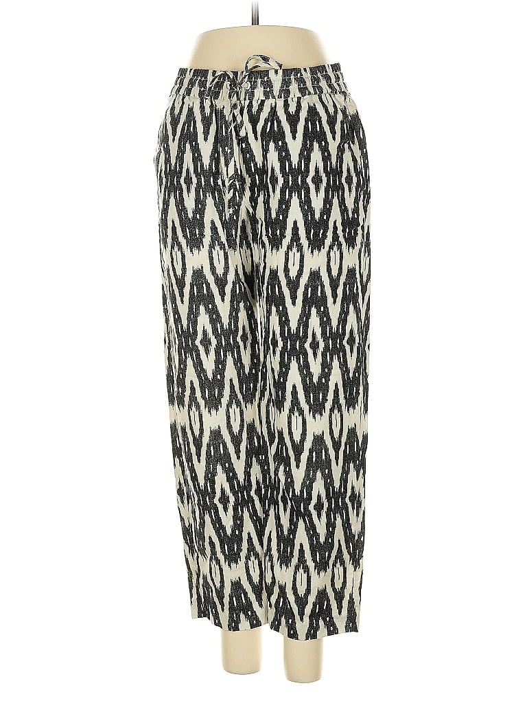 Pre-owned J.crew Factory Store Linen Pants In White