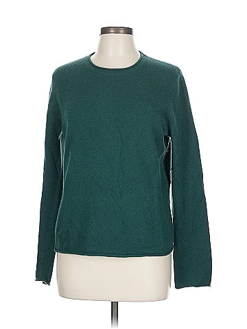Aqua Cashmere Pullover Sweater (view 1)