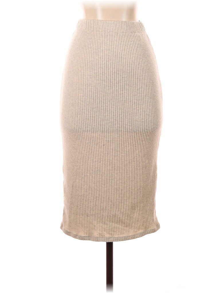 Pre-owned The Group By Babaton Casual Skirt In Brown