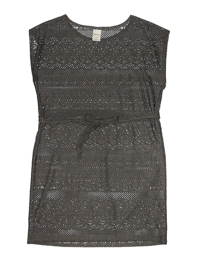 Pre-owned Merona Swimsuit Cover Up In Gray
