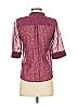 A Common Thread Purple 3/4 Sleeve Blouse Size P (petite) - photo 2