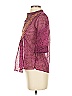 A Common Thread Purple 3/4 Sleeve Blouse Size P (petite) - photo 5