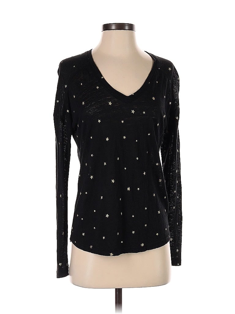 Pre-owned Rails Long Sleeve T-shirt In Black