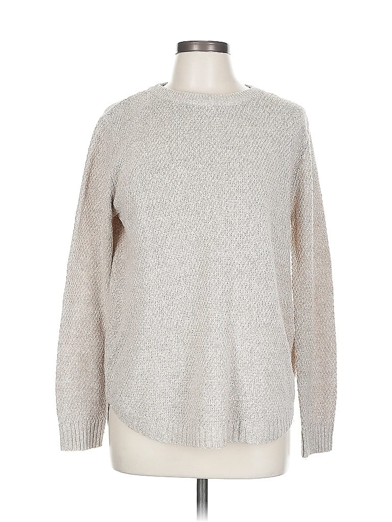 Pre-owned Pink Clover Pullover Sweater In Silver