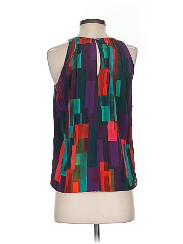 Trina Turk Sleeveless Silk Top (view 2)